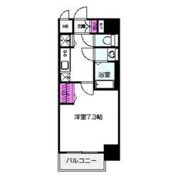 ゼオン大阪EASTの物件間取画像